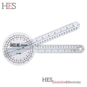 Goniometer kifaa cha mafunzo kwa kozi ya physiotherapy. Hutumika kupima nyuzi (Angle) za viungo