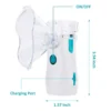 Kifaa cha nebulizer kikiwa kimeelekezwa