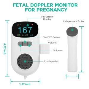 Fetal doppler - kifaa cha mapigo ya moyo ya mtoto akiwa tumboni