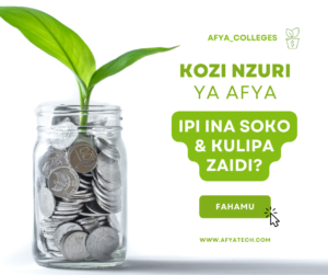 Picha hii inaonesha stethoscope na pesa za kimarekani.