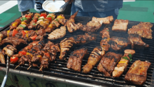 nyama na presha - picha ya nyama choma