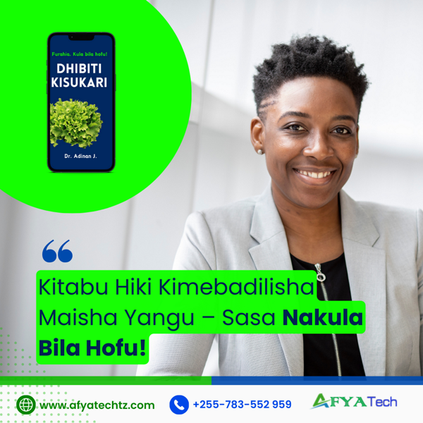 3-Dada Kitabu Hiki Kimebadilisha Maisha Yangu – Sasa Nakula Bila Hofu! (1)